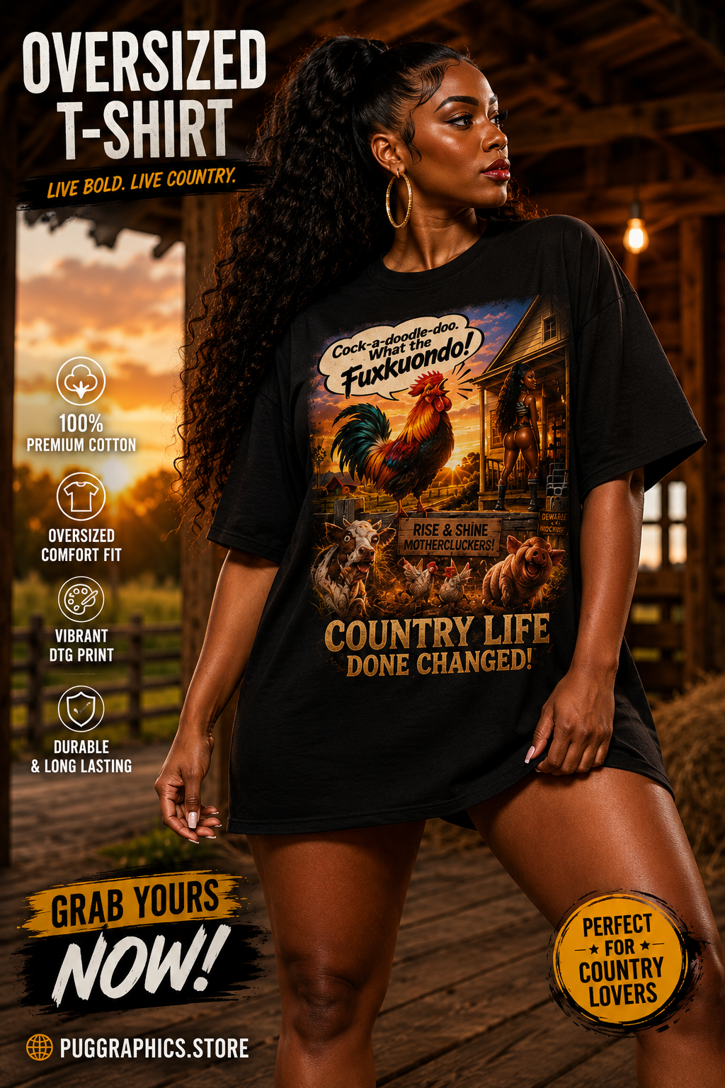 Country Life Done Changed! — T-Shirt