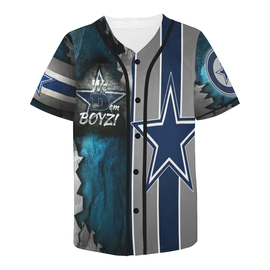 Cowboys Short Sleeve Jersey - Custom All-Over Print Sublimation | Sports Fan