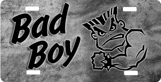 Bad Boy License Plate - Custom Personalized Sublimation Plate