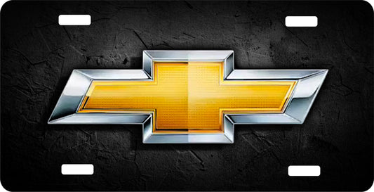 Chevy Bowtie License Plate - Custom Personalized Sublimation Plate | Truck Lovers